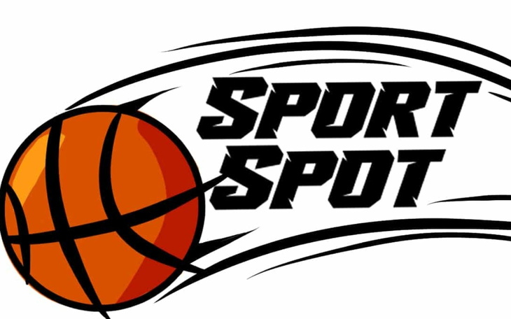 Logo sportowe z piłką koszykową, symbolizujące aktywność.