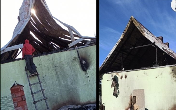 Zbiórka Potrzebna pomoc po pożarze domu - zdjęcie główne