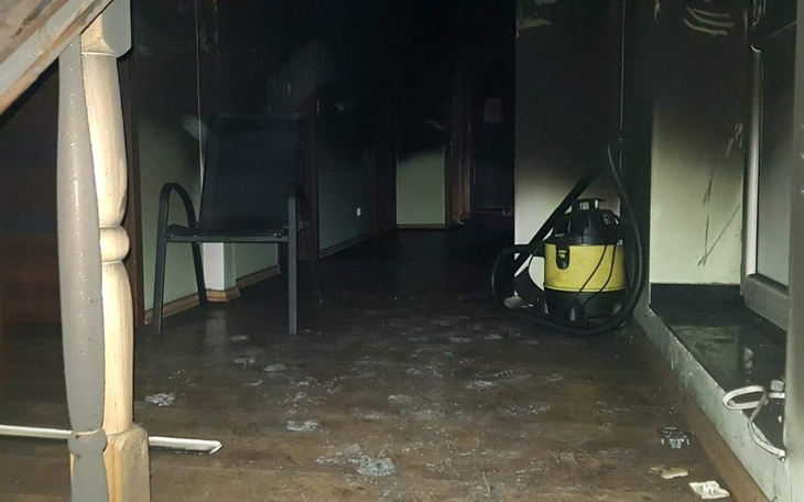 Zbiórka dom po pożarze wymaga remontu - zdjęcie główne