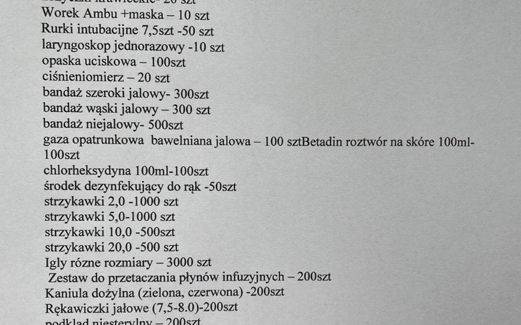 Zbiórka Pomoc farmaceutyczna dla Ukrainy - zdjęcie główne