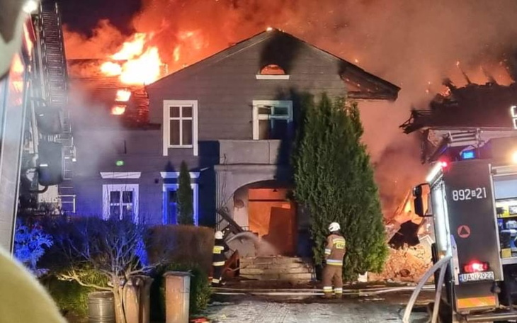 Zbiórka Pożar domu w Lewicach - zdjęcie główne