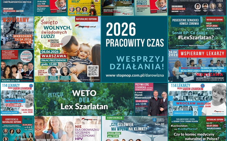 Plakaty i wydarzenia społeczne, grafiki i hasła kampanii.