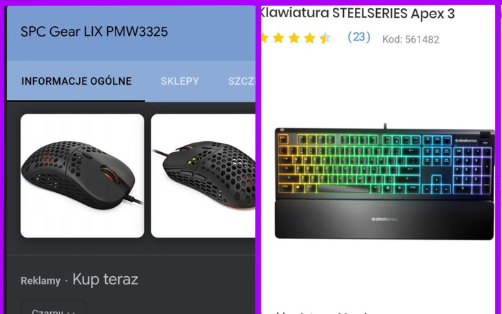 Zbiórka Wymażona Klawiatura i Myszka - zdjęcie główne