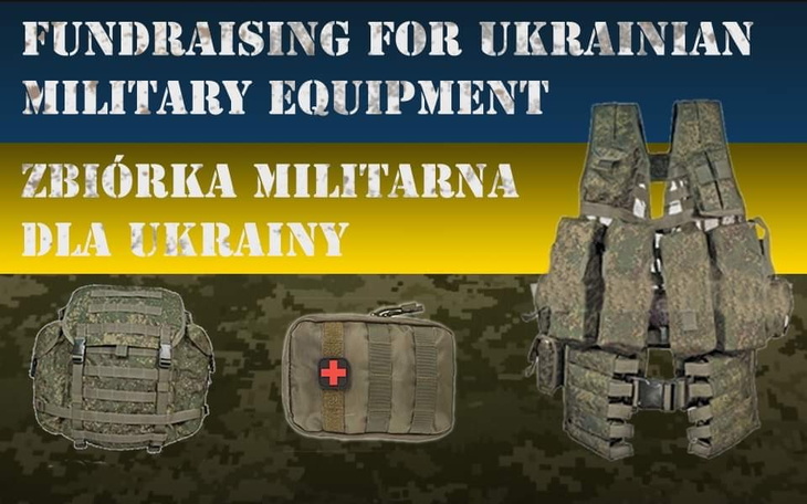 Zbiórka Zbiórka militarna dla Ukrainy - zdjęcie główne