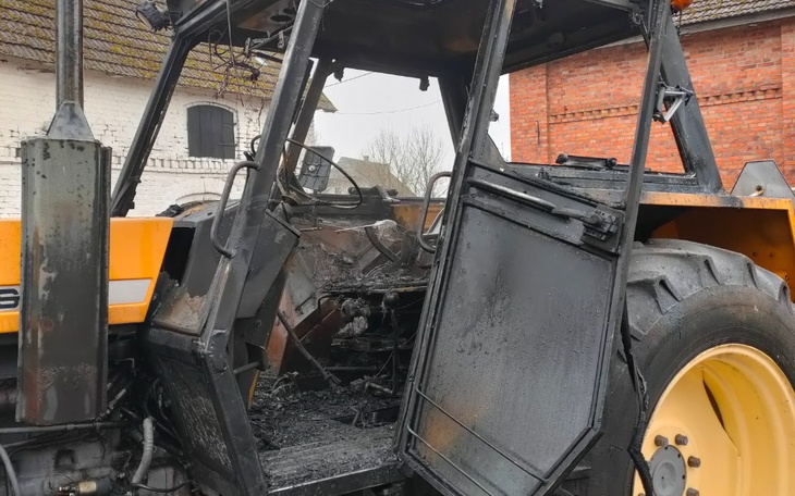 Zbiórka Remont ciągnika po pożarze - zdjęcie główne