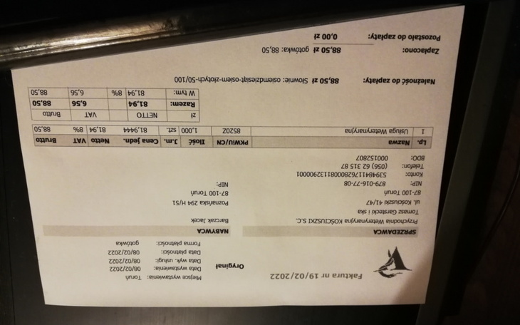 Zbiórka Zakupy w sklepiku przy gabinecie - zdjęcie główne