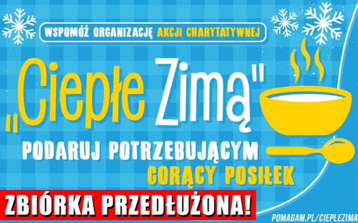 Zbiórka "Ciepłe Zimą" - podaruj posiłek! - zdjęcie główne