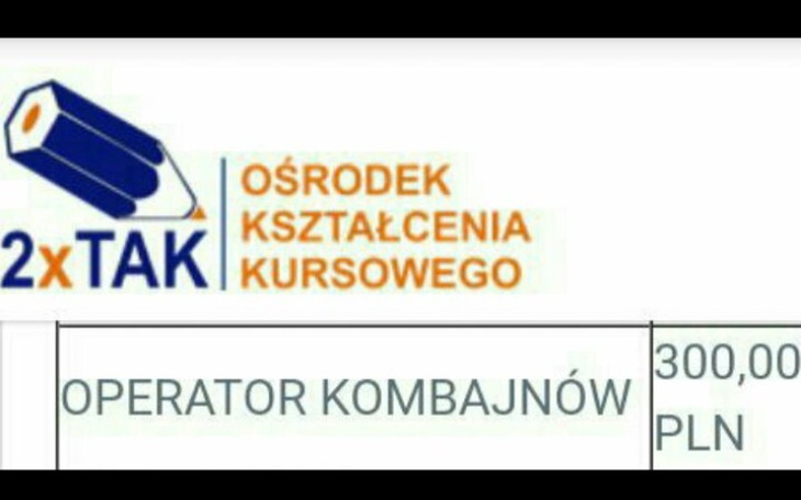 Zbiórka Zbieram na kurs Operat.Kombajnow - zdjęcie główne