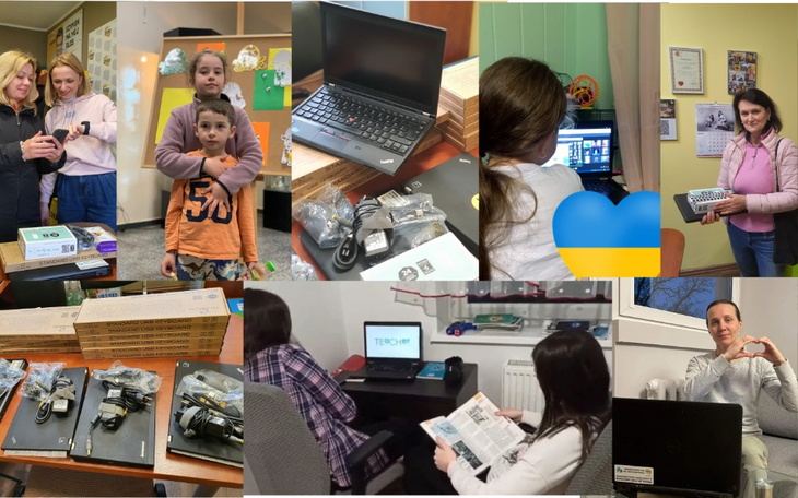 Zbiórka LAPTOPY DLA UCHODŹCÓW z Ukrainy - zdjęcie główne