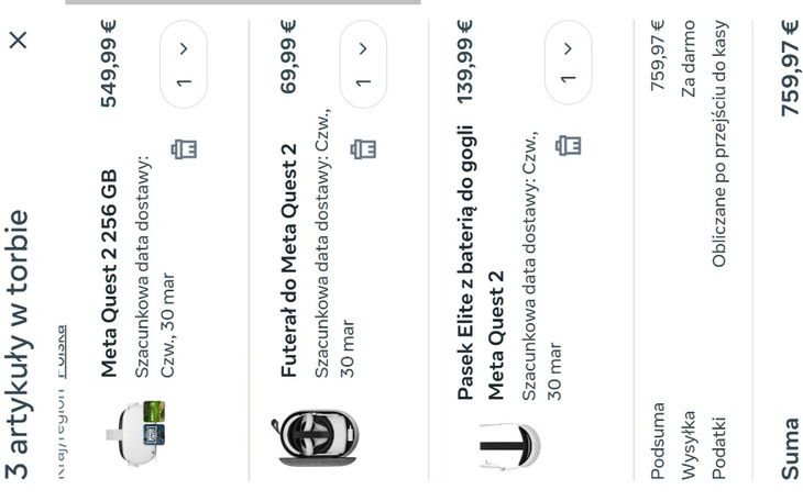 Zbiórka Moje marzenie Oculus quest 2. - zdjęcie główne