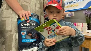 Zbiórka dla dzieci w Nikopolu i Dnieprze - miniaturka zdjęcia