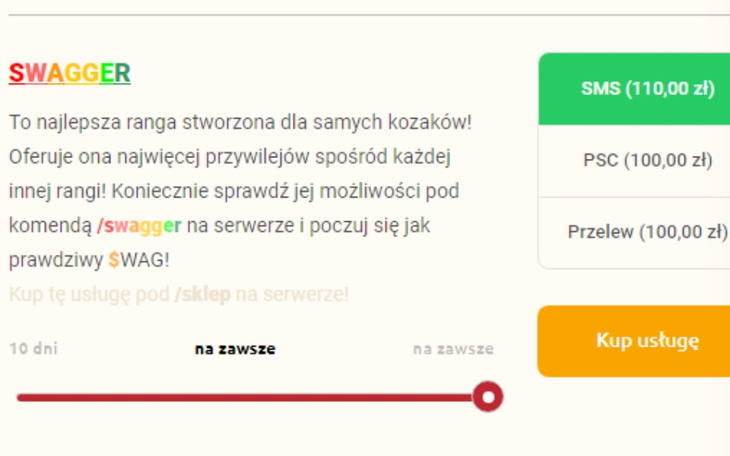 Zbiórka swagger na zawsze - zdjęcie główne