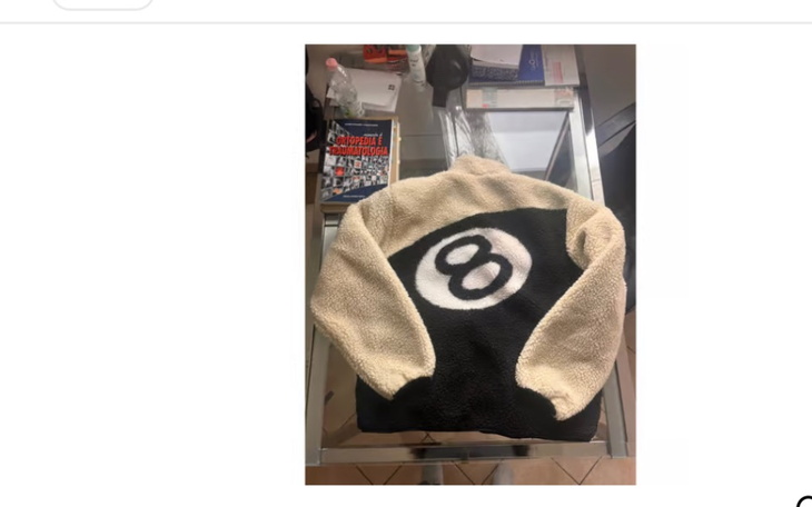 Zbiórka Bluza stussy faux fur vest - zdjęcie główne