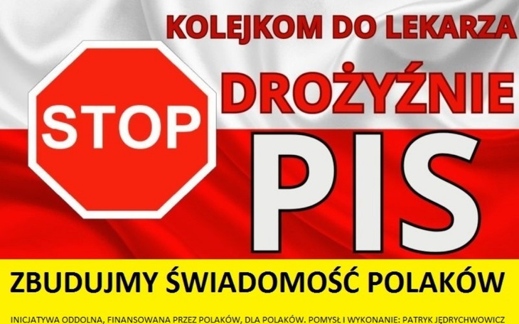Zbiórka Drukujemy 10.000 wlepek STOP PIS - zdjęcie główne