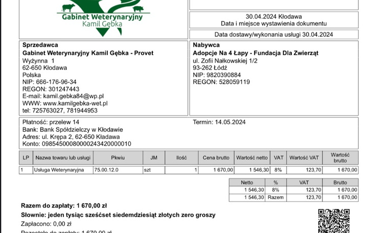 Zbiórka Na fakturę za dwie psie rodzinki - zdjęcie główne
