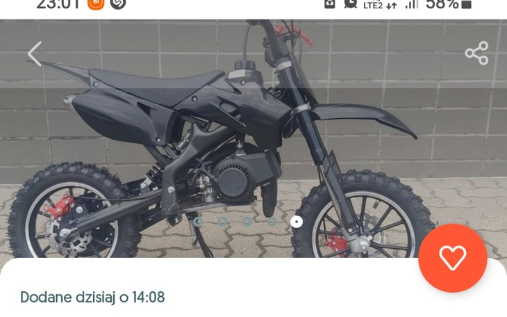 Zbiórka Zbieram na pit bike - zdjęcie główne