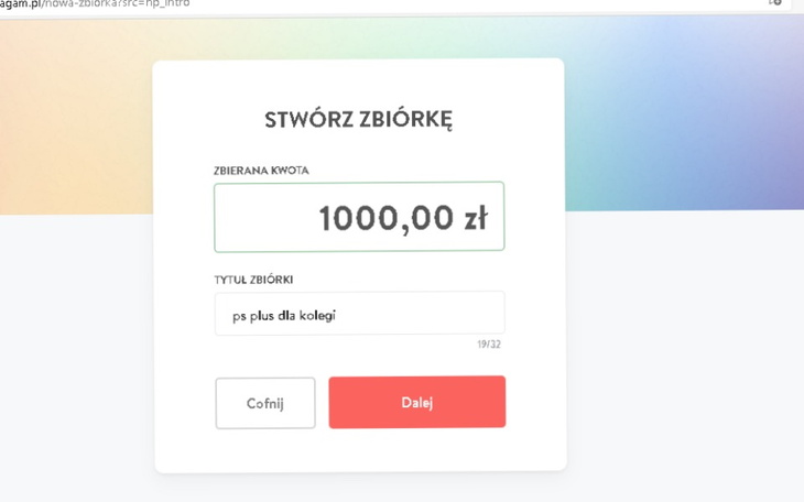 Zbiórka ps plus - zdjęcie główne