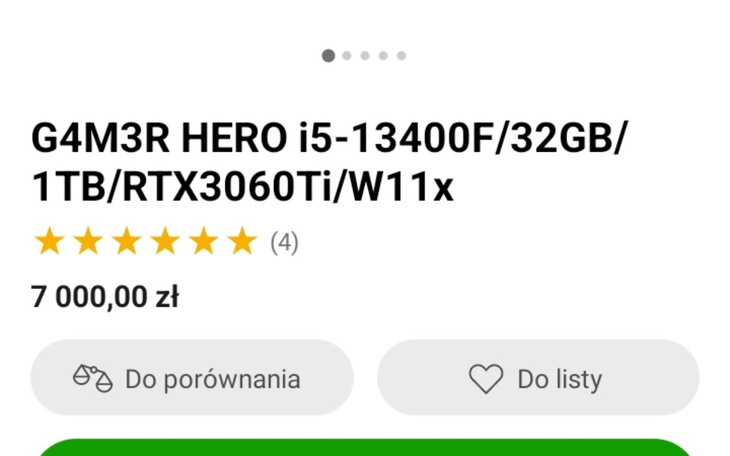 Zbiórka Zbieram na komputer G4M3R Heroi5 - zdjęcie główne