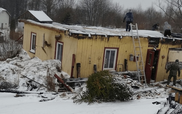 Zbiórka Pożar domu Równe - zdjęcie główne