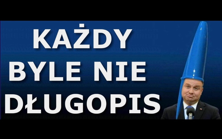 Zbiórka Każdy byle nie długopis - Wlepy - zdjęcie główne
