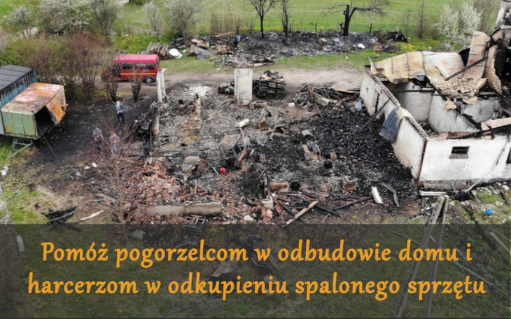 Zbiórka Harcerze pomagają pogorzelcom - zdjęcie główne