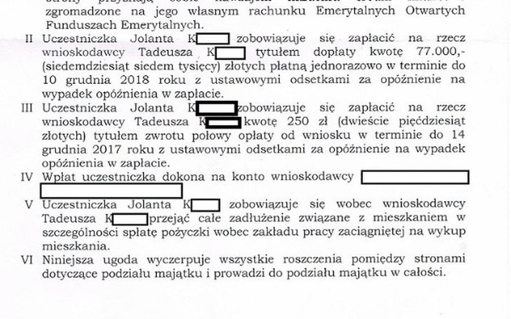 Zbiórka Zdradzona, porzucona po 30latach - zdjęcie główne