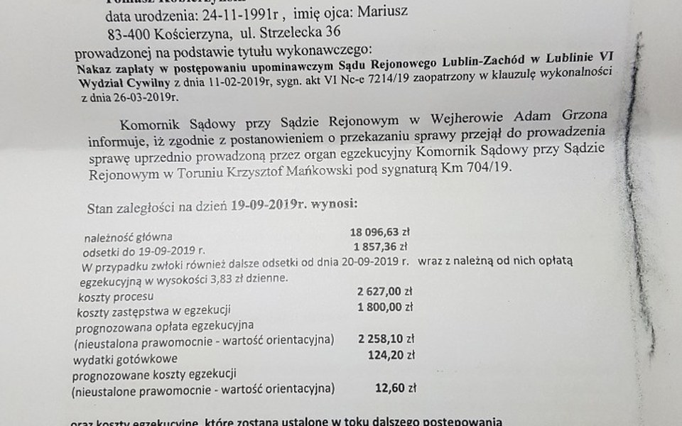 
        Zbiórka Komornik chce zabrać mi mieszkan - zdjęcie główne
    