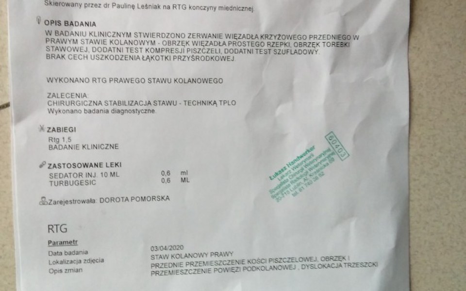 
        Zbiórka Operacja tylnej łapy Nany - zdjęcie główne
    