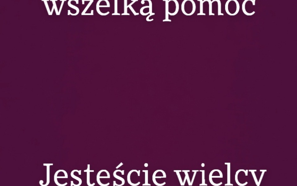 
        Zbiórka Mała pomoc w usamodzielnieniu si - zdjęcie główne
    