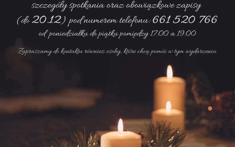 
        Zbiórka Wigilia dla samotnych, paczki - zdjęcie główne
    