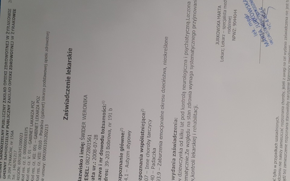 
        Zbiórka Pomoc w leczeniu Weroniki - zdjęcie główne
    