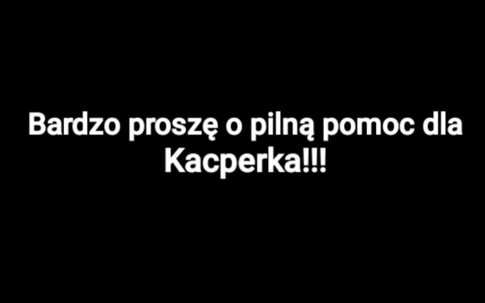 
        Zbiórka Pomoc dla Kacperka. - zdjęcie główne
    
