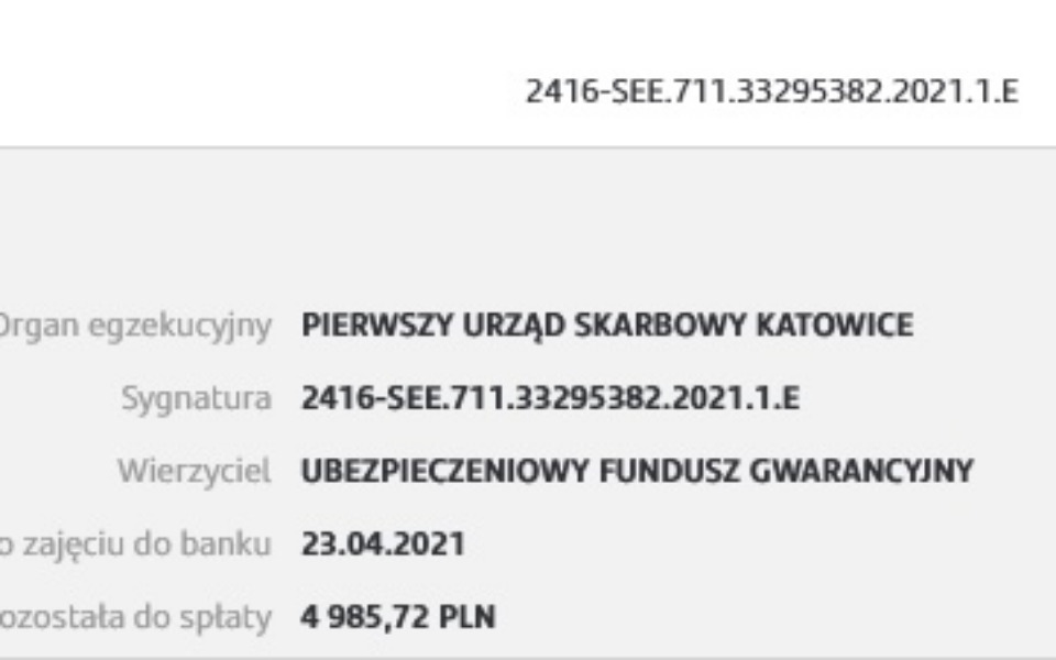 
        Zbiórka Długi żony - zdjęcie główne
    