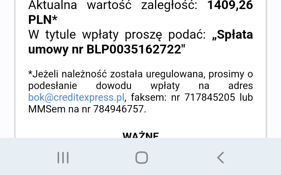 
        Zbiórka Na wyjście z dlugu - zdjęcie główne
    