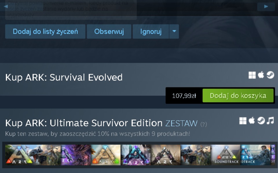 
        Zbiórka na gre ark survival evolved - zdjęcie główne
    