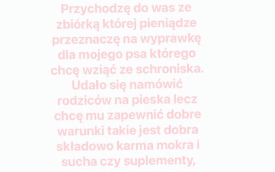 
        Zbiórka Wyprawka dla pieska - zdjęcie główne
    