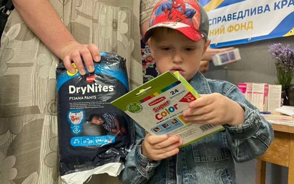 
        Zbiórka dla dzieci w Nikopolu i Dnieprze - zdjęcie główne
    