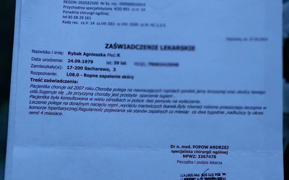 Zbiórka LeczenieAgnieszki - zdjęcie główne