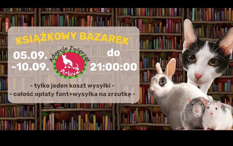 
        Zbiórka Bazarek Książkowy ArbuZika - zdjęcie główne
    