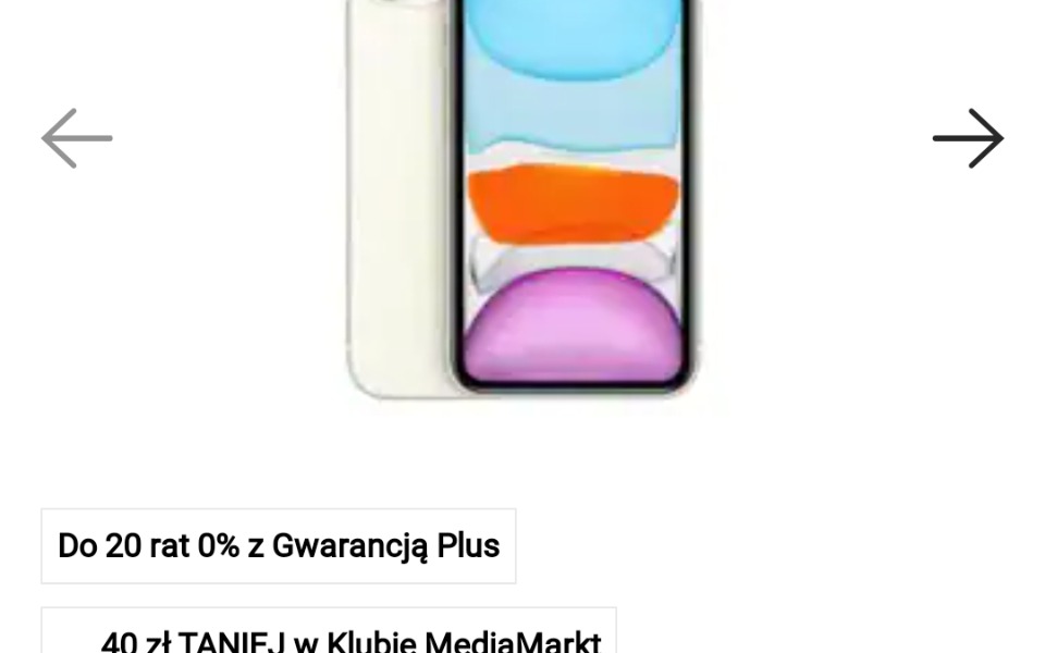 
        Zbiórka Zbieram na iphone 11 pomurzcie . - zdjęcie główne
    