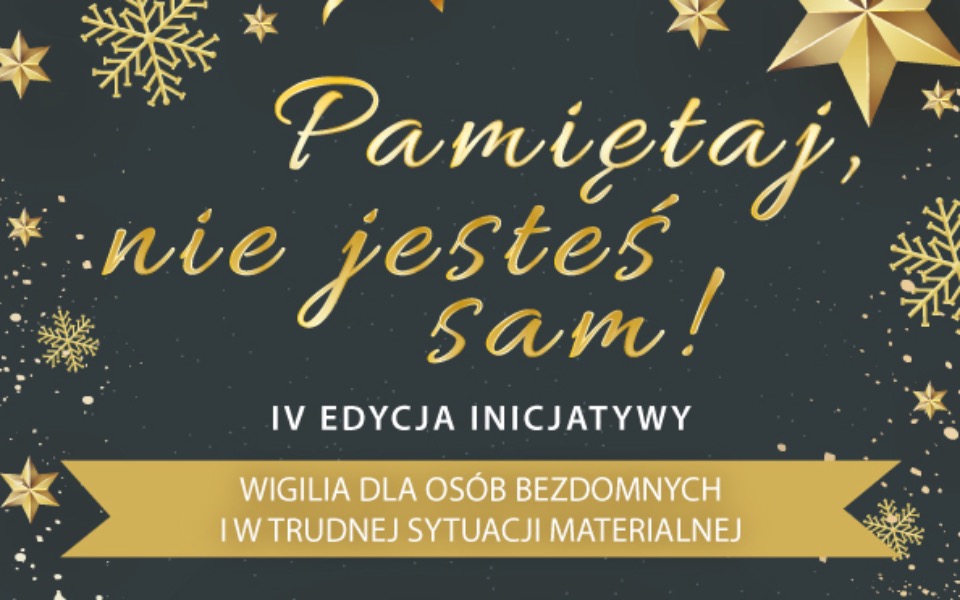 
        Zbiórka Wigilia dla potrzebujących osób - zdjęcie główne
    