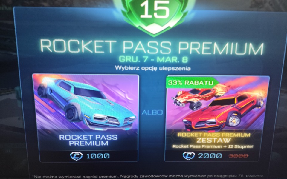 
        Zbiórka Na karnet w rocket league - zdjęcie główne
    