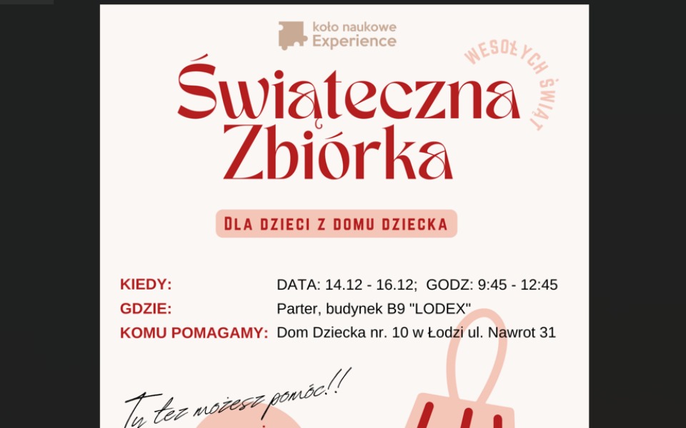 
        Zbiórka Świąteczna zbiórka KN Experience - zdjęcie główne
    
