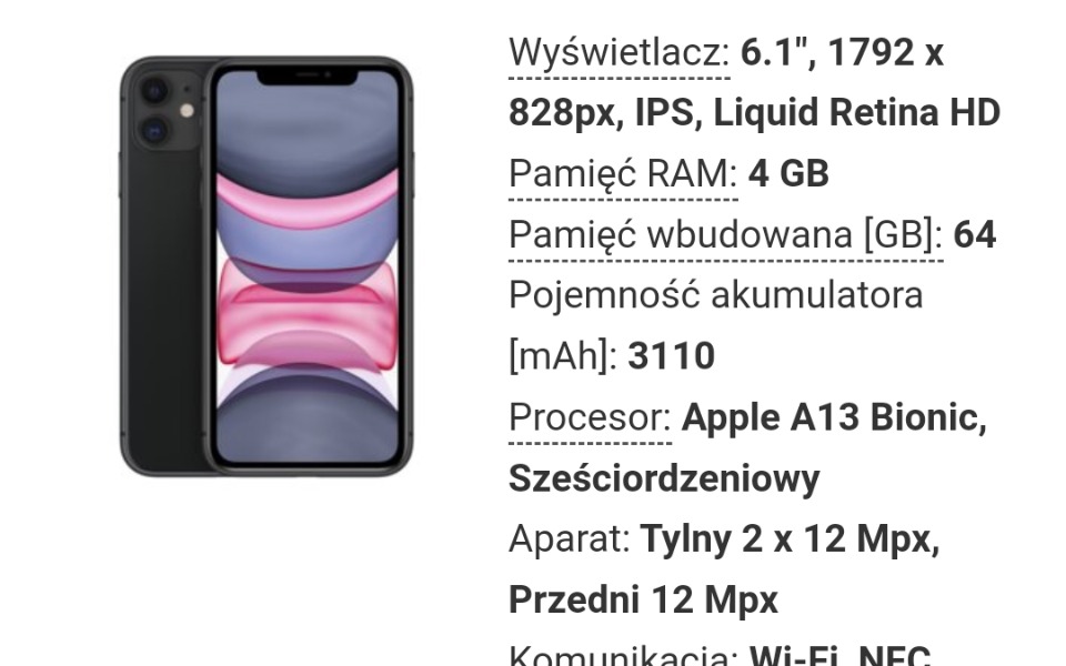 
        Zbiórka Na mój wymarzony Iphon 11 - zdjęcie główne
    