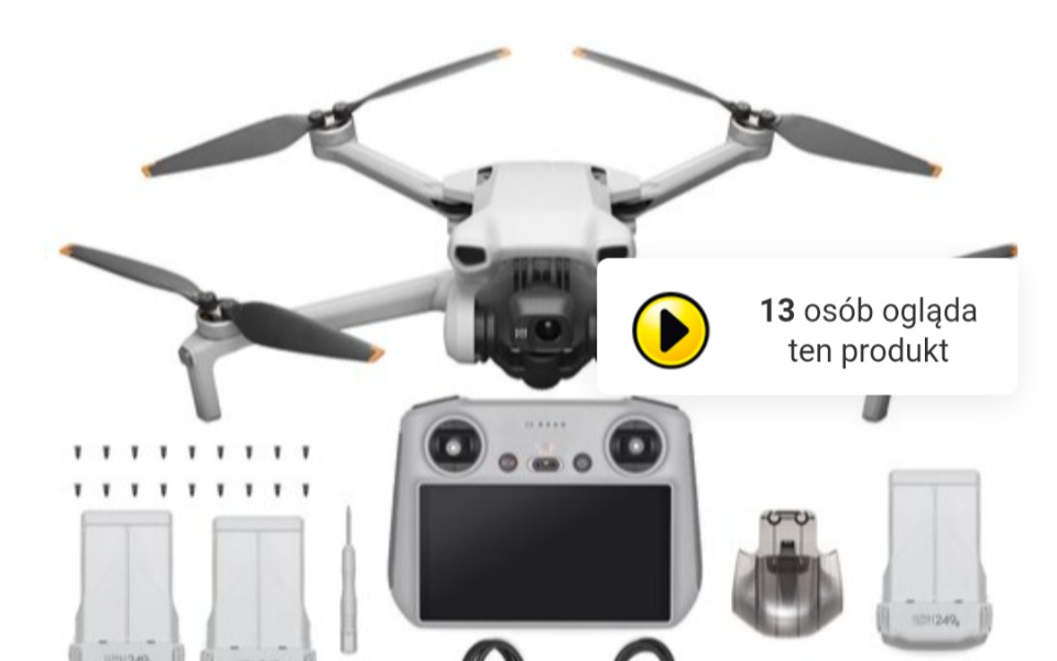 
        Zbiórka Dron Mavic 3 mini Bachmut - zdjęcie główne
    