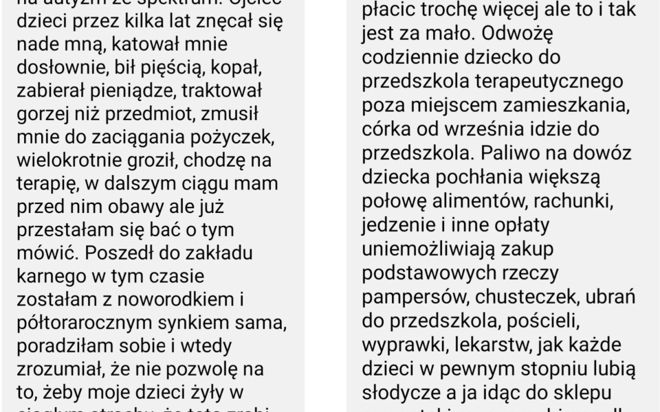 
        Zbiórka Słodycze i jedzenia dla 2 Dzieci - zdjęcie główne
    