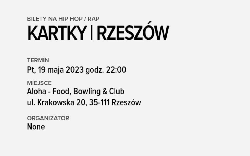 
        Zbiórka Na koncert kartkyego - zdjęcie główne
    