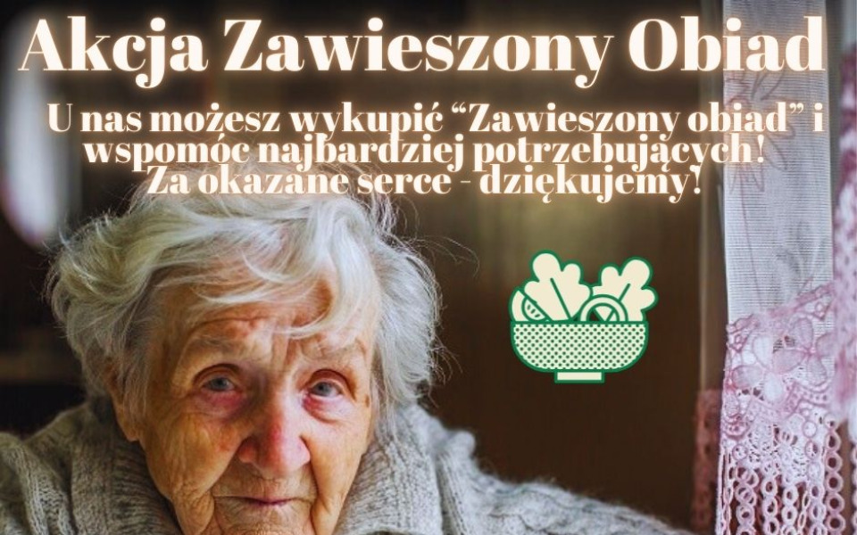 
        Zbiórka Zawieś obiad dla emeryta-seniora - zdjęcie główne
    