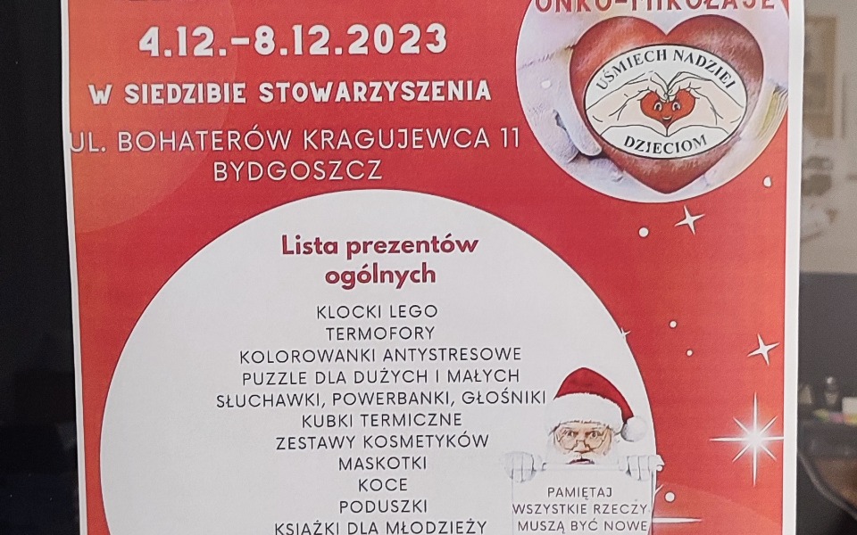 
        Zbiórka Onkomikołaje - zdjęcie główne
    