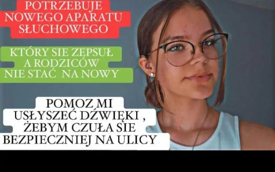 
        Zbiórka Aparaty słuchowe dla Nikoli - zdjęcie główne
    